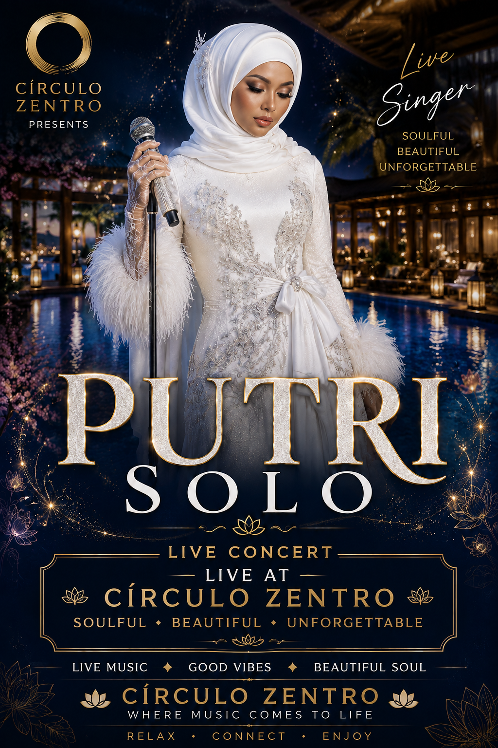 Putri Solo at Círculo Zentro