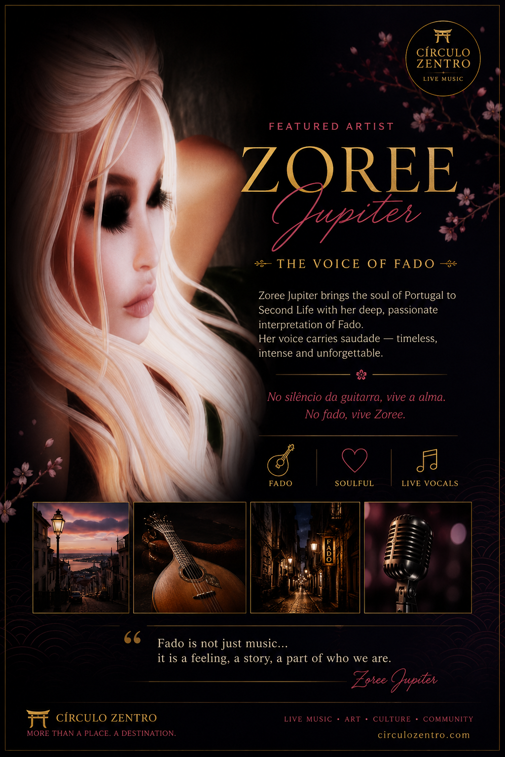 Zoree Jupiter at Círculo Zentro