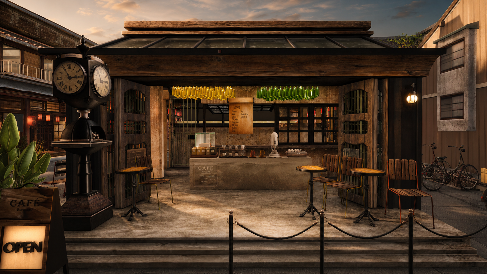 Café Front at Círculo Zentro